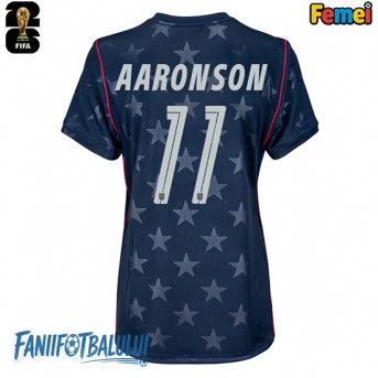 Statele Unite Brenden Aaronson #11 Echipament de Fotbal Replică Mondial 2026 Femei Deplasare